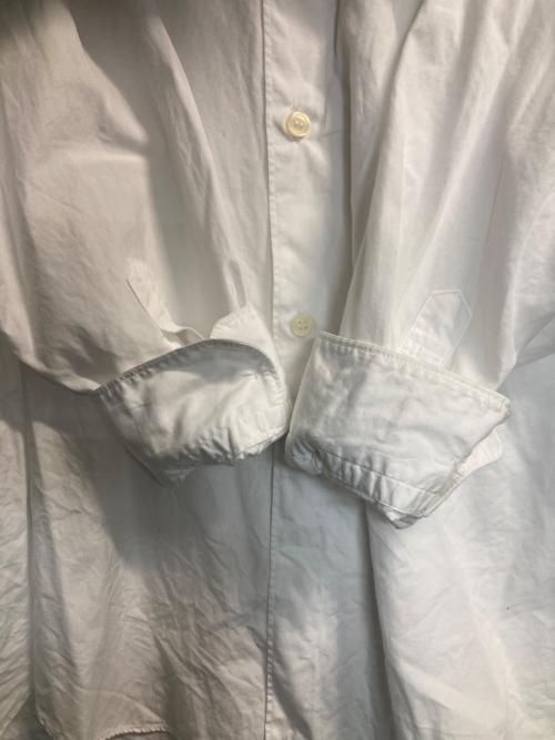 COMME des GARCONS HOMME（コムデギャルソン オム）COMME des GARCONS HOMME (コムデギャルソン オム) 90s バンドカラーブロードシャツ ホワイト サイズ:-の古着・服飾アイテム