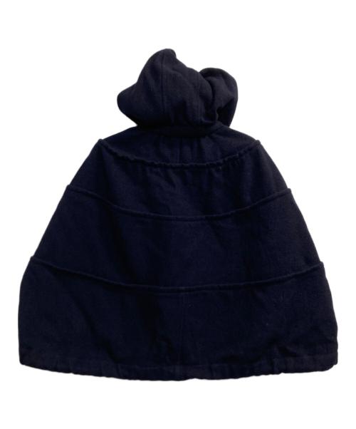 tricot COMME des GARCONS（トリココムデギャルソン）tricot COMME des GARCONS (トリココムデギャルソン) wool ティアードポンチョ ネイビー サイズ:Ｍの古着・服飾アイテム