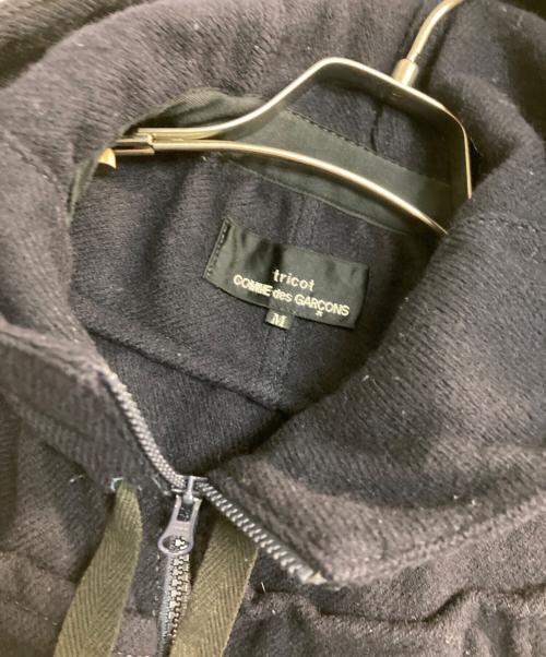 tricot COMME des GARCONS（トリココムデギャルソン）tricot COMME des GARCONS (トリココムデギャルソン) wool ティアードポンチョ ネイビー サイズ:Ｍの古着・服飾アイテム