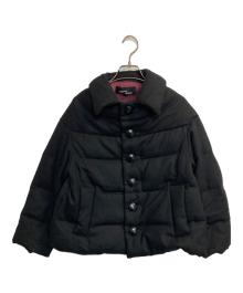 tricot COMME des GARCONS（トリココムデギャルソン）の古着「ウールショートダウンジャケット」｜ブラック