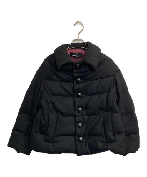 tricot COMME des GARCONS（トリココムデギャルソン）tricot COMME des GARCONS (トリココムデギャルソン) ウールショートダウンジャケット ブラック サイズ:Ｍの古着・服飾アイテム