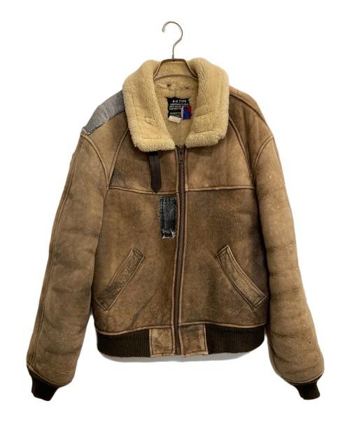 SCHOTT BROS.（ショットブロス）SCHOTT BROS. (ショットブロス) BORO B-6 TYPE FLIGHT JACKET ブラウン サイズ:42の古着・服飾アイテム