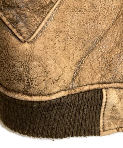 SCHOTT BROS.（ショットブロス）SCHOTT BROS. (ショットブロス) BORO B-6 TYPE FLIGHT JACKET ブラウン サイズ:42の古着・服飾アイテム