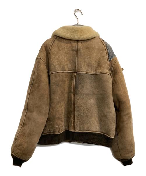SCHOTT BROS.（ショットブロス）SCHOTT BROS. (ショットブロス) BORO B-6 TYPE FLIGHT JACKET ブラウン サイズ:42の古着・服飾アイテム