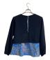 HERALBONY (ヘラルボニー) Art Ruffle Long Sleeve「（無題）（青）」 ネイビー サイズ:ＦＲＥＥ：12000円