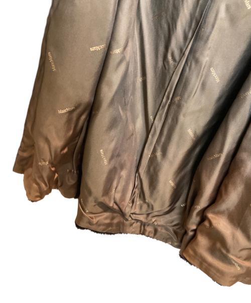 Max Mara Studio（マックスマーラ ストゥディオ）MAX MARA STUDIO (マックスマーラ ストゥディオ) アルパカウールシャギーボアコート ブラウン サイズ:36の古着・服飾アイテム