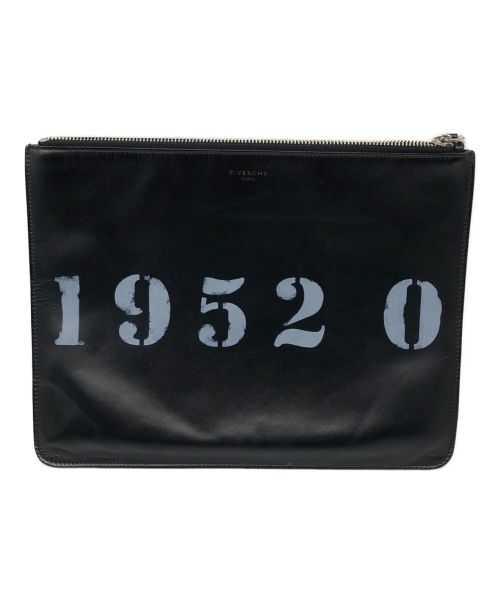 GIVENCHY（ジバンシィ）GIVENCHY (ジバンシィ) クラッチバッグ ブラックの古着・服飾アイテム