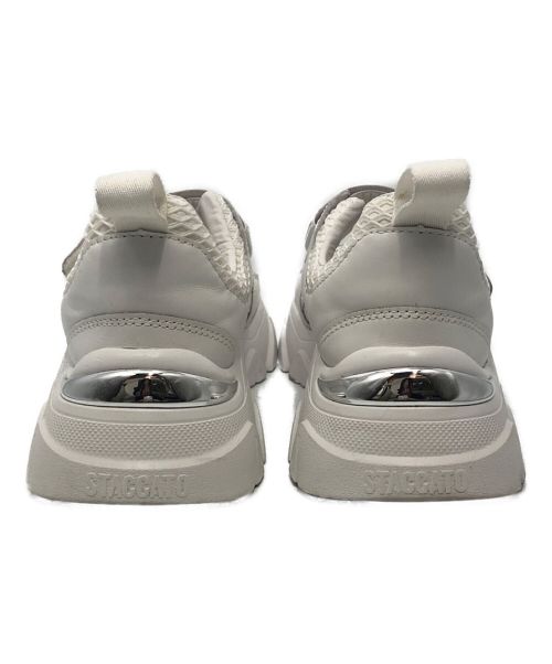STACCATO（スタッカート）STACCATO (スタッカート) セイバー ハイテクリフト スニーカー ホワイト サイズ:23の古着・服飾アイテム