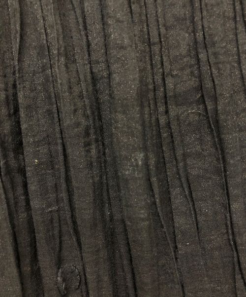 HaaT（ハート）Haat (ハート イッセイ ミヤケ) プリーツスカート ブラック サイズ:2の古着・服飾アイテム