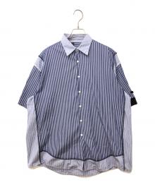 N.HOOLYWOOD（エヌ ハリウッド）の古着「HALF SLEEVE SHIRTS」｜ブルー