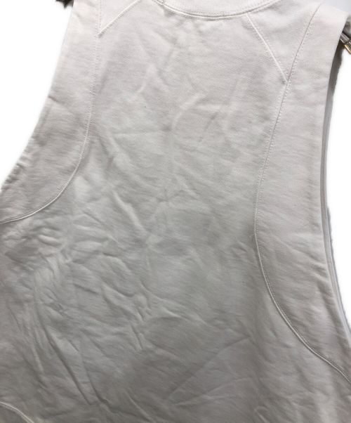 Curensology（カレンソロジー）Curensology (カレンソロジー) ノースリーブワンピース ホワイト サイズ:Fの古着・服飾アイテム