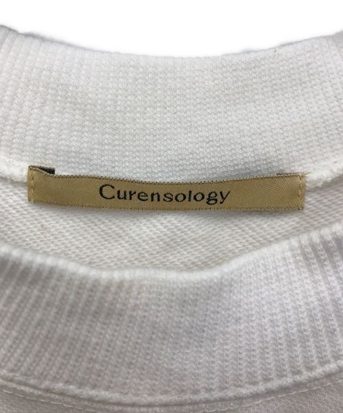 Curensology（カレンソロジー）Curensology (カレンソロジー) ノースリーブワンピース ホワイト サイズ:Fの古着・服飾アイテム