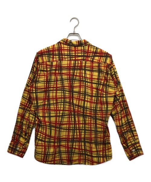 NEON SIGN（ネオンサイン）NEON SIGN (ネオンサイン) シャツ レッド×ブラウン サイズ:44の古着・服飾アイテム