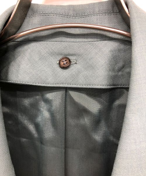 IRENE（アイレネ）IRENE (アイレネ) Attached Collar Jacket スカイブルー サイズ:36の古着・服飾アイテム