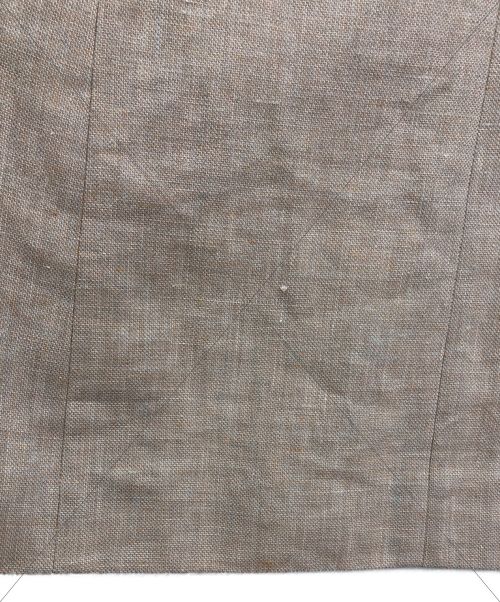 BACCA（バッカ）BACCA (バッカ) リネン混テーラードジャケット ベージュ サイズ:36の古着・服飾アイテム