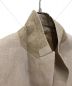 中古・古着 BACCA (バッカ) リネン混テーラードジャケット ベージュ サイズ:36：2000円
