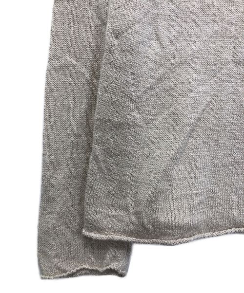 evam eva（エヴァムエヴァ）evam eva (エヴァムエヴァ) ニット ベージュ サイズ:表記無しの古着・服飾アイテム