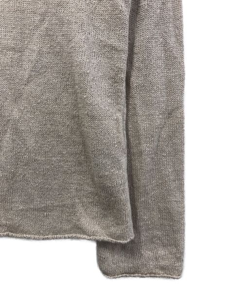 evam eva（エヴァムエヴァ）evam eva (エヴァムエヴァ) ニット ベージュ サイズ:表記無しの古着・服飾アイテム