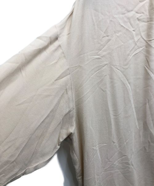 Ense（アンサ）Ense (アンサ) バックギャザーワンピース ベージュ サイズ:表記なしの古着・服飾アイテム