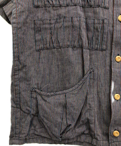 VISVIM（ビズビム）VISVIM (ビズビム) 半袖シャツ ブラウン サイズ:3の古着・服飾アイテム