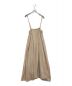 CLANE (クラネ) 2WAY SUSPENDER SKIRT ベージュ：2000円