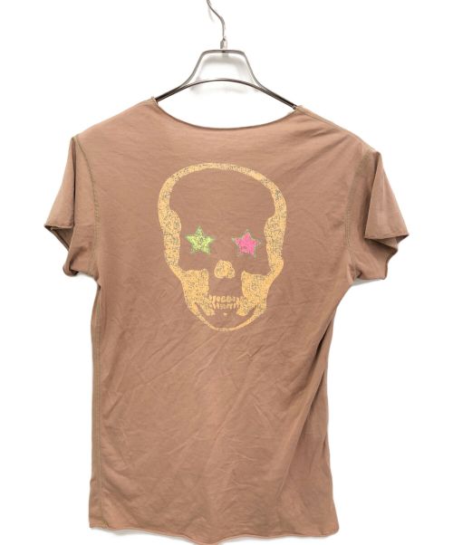 lucien pellat-finet（ルシアン・ペラフィネ）lucien pellat-finet (ルシアン・ペラフィネ) Tシャツ ベージュ サイズ:XSの古着・服飾アイテム