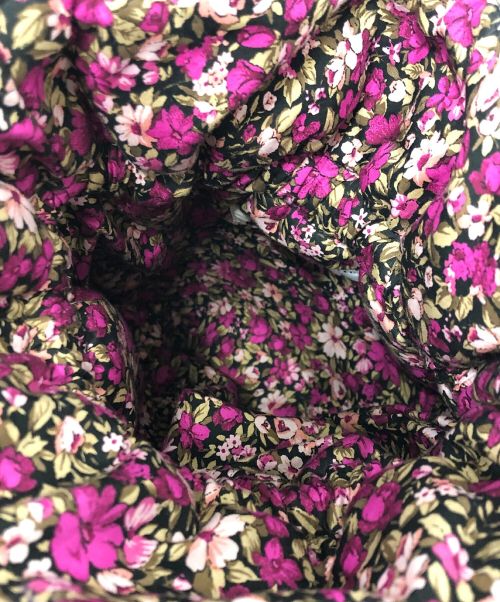 leur logette（ルールロジェット）leur logette (ルールロジェット) バッグ ネイビーの古着・服飾アイテム