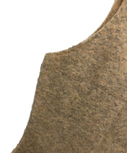 AMOMENTO（アモーメント）AMOMENTO (アモーメント) ニットワンピース ベージュの古着・服飾アイテム