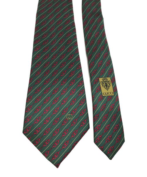 GUCCI（グッチ）GUCCI (グッチ) ネクタイ グリーン サイズ:　の古着・服飾アイテム