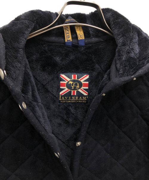 LAVENHAM（ラベンハム）LAVENHAM (ラベンハム) キルティングジャケット ネイビー サイズ:36の古着・服飾アイテム