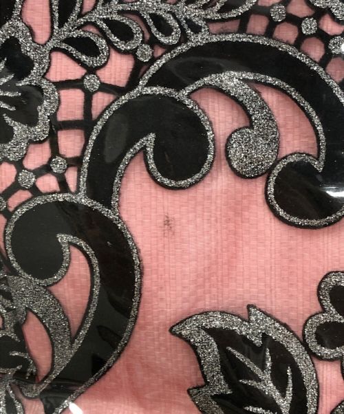 COMME des GARCONS（コムデギャルソン）COMME des GARCONS (コムデギャルソン) クリアバッグ ホワイト×ピンクの古着・服飾アイテム