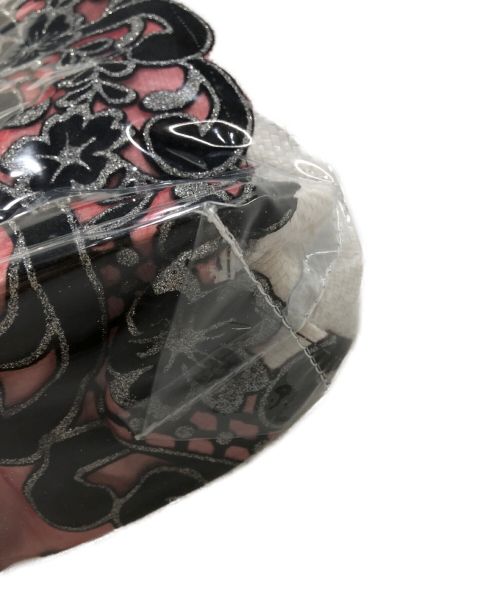 COMME des GARCONS（コムデギャルソン）COMME des GARCONS (コムデギャルソン) クリアバッグ ホワイト×ピンクの古着・服飾アイテム