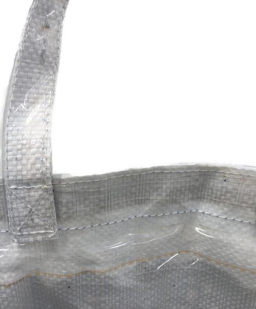 COMME des GARCONS（コムデギャルソン）COMME des GARCONS (コムデギャルソン) クリアバッグ ホワイト×ピンクの古着・服飾アイテム