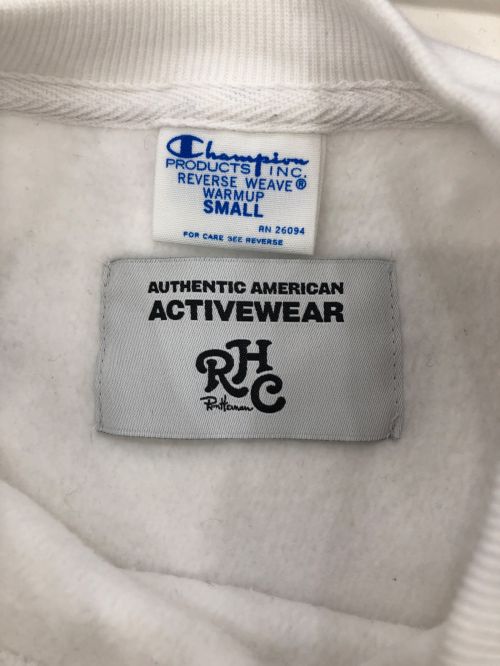 RHC Ron Herman（アールエイチシー ロンハーマン）RHC Ron Herman (アールエイチシー ロンハーマン) Champion (チャンピオン) Reverse Weave Sweat ホワイト サイズ:Sの古着・服飾アイテム