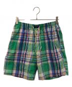 POLO RALPH LAURENポロ・ラルフローレン）の古着「パジャマチェックパンツ」｜イエロー