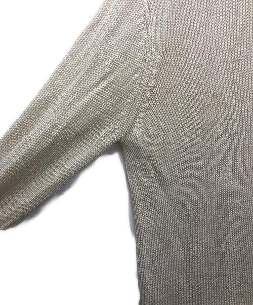 Donnah Mabel（ドナメイベル）Donnah Mabel (ドナメイベル) シャイニーニットワンピース ホワイト サイズ:Freeの古着・服飾アイテム