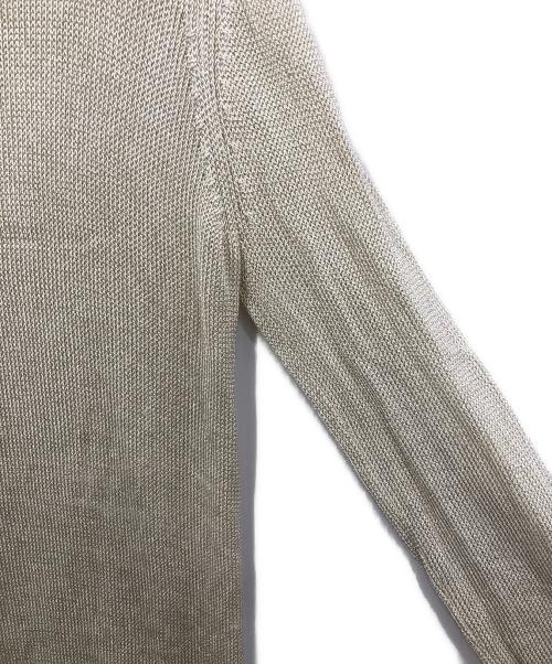 Donnah Mabel（ドナメイベル）Donnah Mabel (ドナメイベル) シャイニーニットワンピース ホワイト サイズ:Freeの古着・服飾アイテム