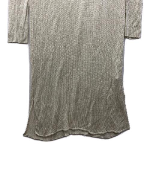 Donnah Mabel（ドナメイベル）Donnah Mabel (ドナメイベル) シャイニーニットワンピース ホワイト サイズ:Freeの古着・服飾アイテム