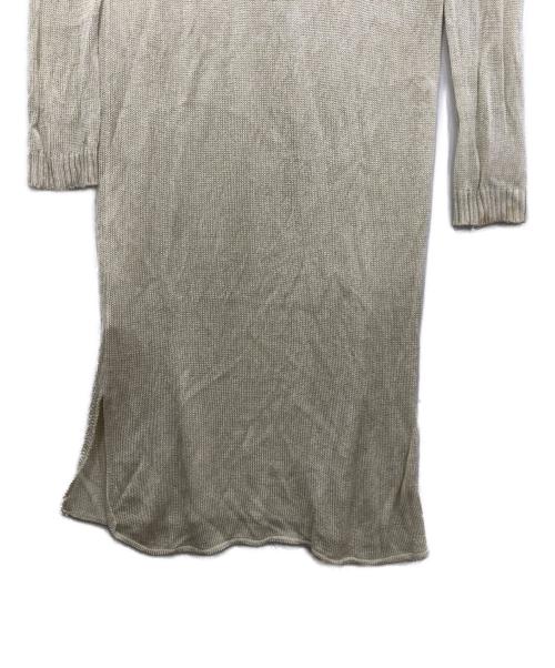 Donnah Mabel（ドナメイベル）Donnah Mabel (ドナメイベル) シャイニーニットワンピース ホワイト サイズ:Freeの古着・服飾アイテム