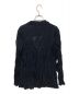 ISSEY MIYAKE (イッセイミヤケ) カットオフデザインガーゼジャケット ネイビー サイズ:3：11000円