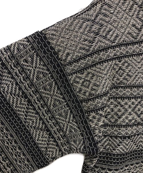 beautiful people（ビューティフルピープル）beautiful people (ビューティフルピープル) ニットワンピース ブラック サイズ:36の古着・服飾アイテム