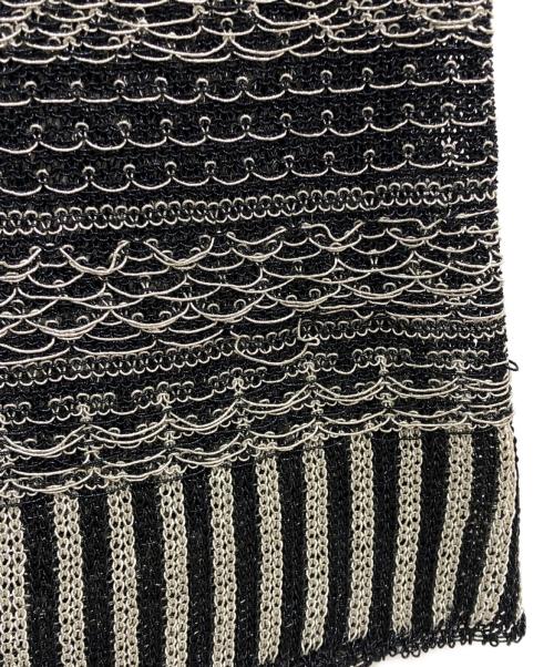 beautiful people（ビューティフルピープル）beautiful people (ビューティフルピープル) ニットワンピース ブラック サイズ:36の古着・服飾アイテム