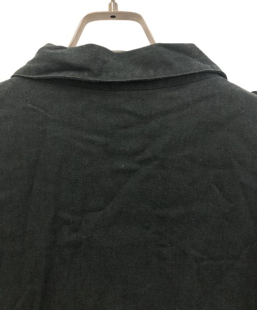 Non-type（ノンタイプ）Non-type (ノンタイプ) リネン混シャツ ブラック サイズ:Mの古着・服飾アイテム