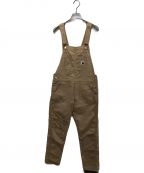 CarHarttカーハート）の古着「オーバーオール」｜ベージュ