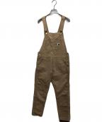 CarHarttカーハート）の古着「オーバーオール」｜ベージュ