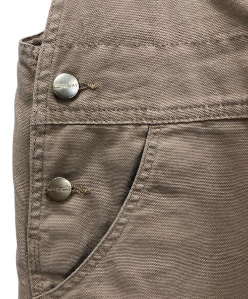 CarHartt（カーハート）CarHartt (カーハート) オーバーオール ベージュ サイズ:Sの古着・服飾アイテム