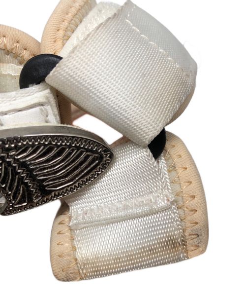 suicoke（スイコック）suicoke (スイコック) TOGA (トーガ) メタルサンダル ホワイト サイズ:24ｃｍの古着・服飾アイテム