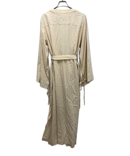 ETRE TOKYO（エトレトウキョウ）ETRE TOKYO (エトレトウキョウ) ジャガードロングガウン アイボリー サイズ:Sの古着・服飾アイテム