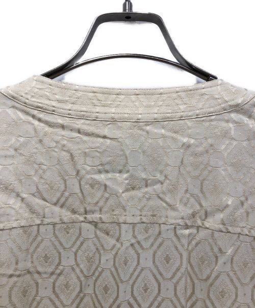 ETRE TOKYO（エトレトウキョウ）ETRE TOKYO (エトレトウキョウ) ジャガードロングガウン アイボリー サイズ:Sの古着・服飾アイテム