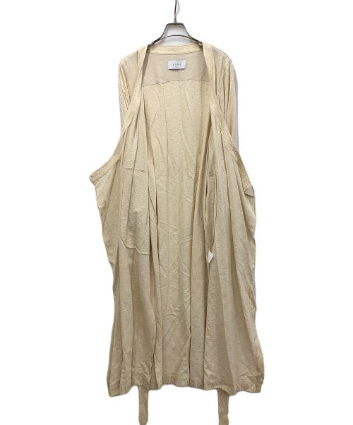 ETRE TOKYO（エトレトウキョウ）ETRE TOKYO (エトレトウキョウ) ジャガードロングガウン アイボリー サイズ:Sの古着・服飾アイテム